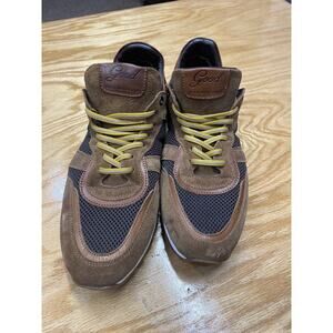 Good Man Brand Solid Triumph Sneaker Mens 10.5 Brown Leather Athletic Shoes S31